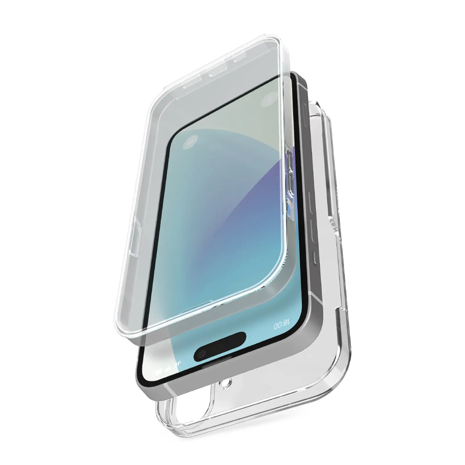 Etui SBS 360 do iPhone 16 Plus Przezroczysty