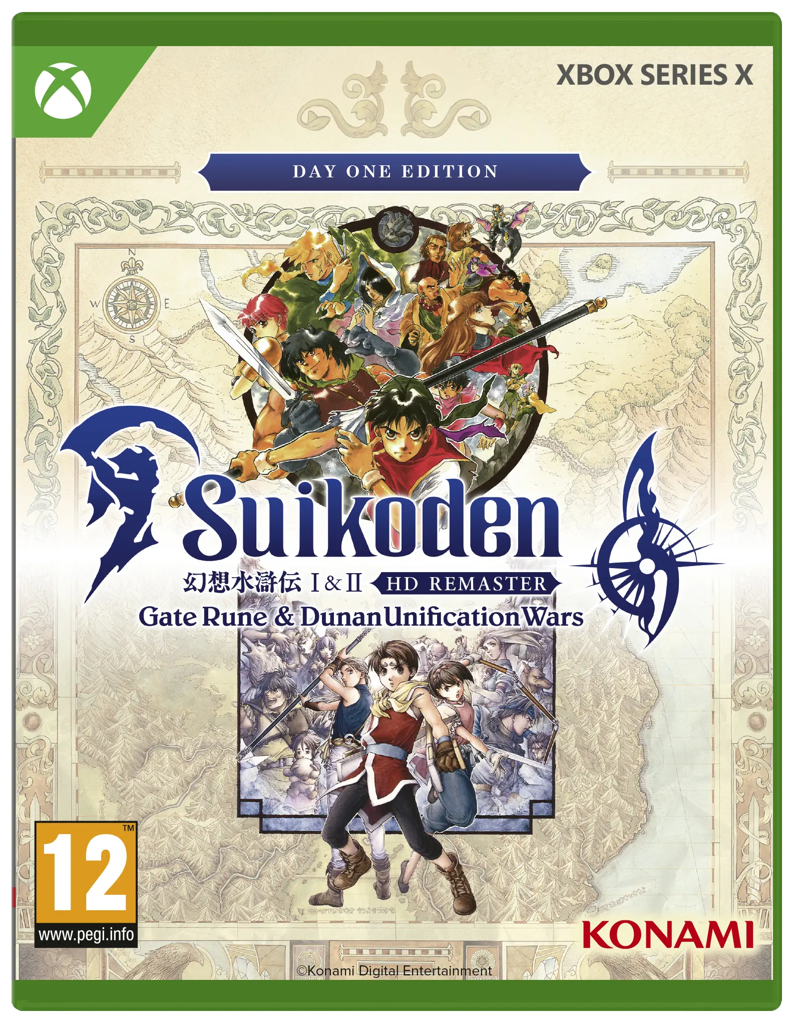 Suikoden I&II HD Remaster Gate Rune and Dunan Unification Wars Edycja Day One Gra na Xbox Series X