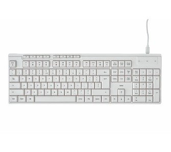 Klawiatura membranowa Hama CK-200 Biały