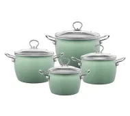 La Bonita Naturale LB8ZGE002 Indukcja Stal niskowęglowa 8 elementów