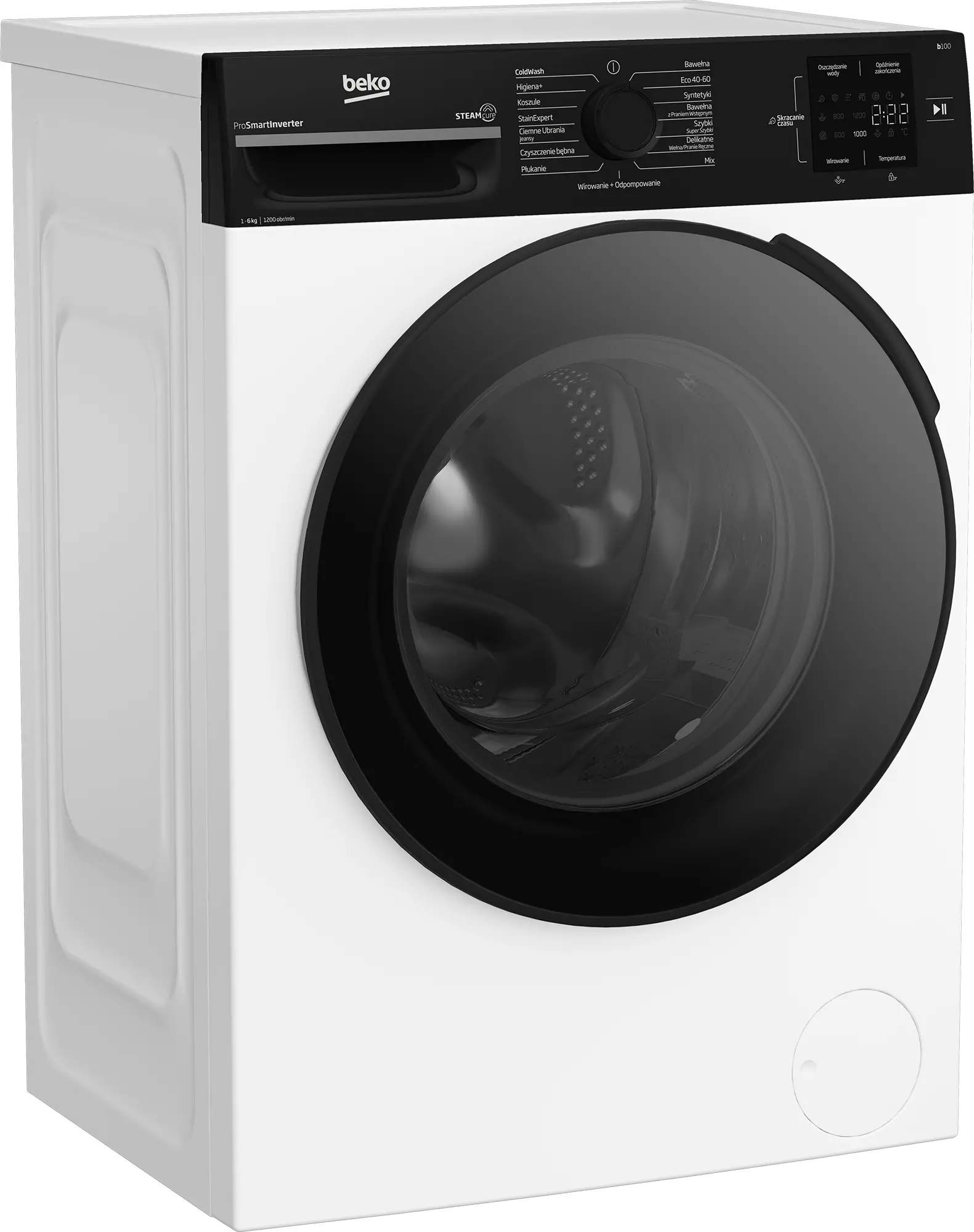 Pralka Beko b100 BM1WFU36235WBPBDC Slim 6kg 1200 obr/min