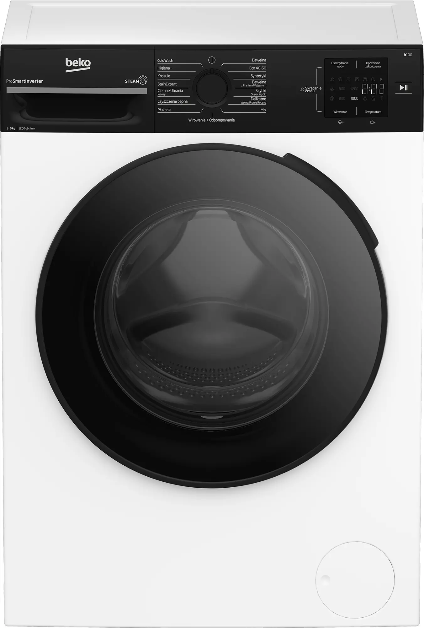 Pralka Beko b100 BM1WFU36235WBPBDC Slim 6kg 1200 obr/min