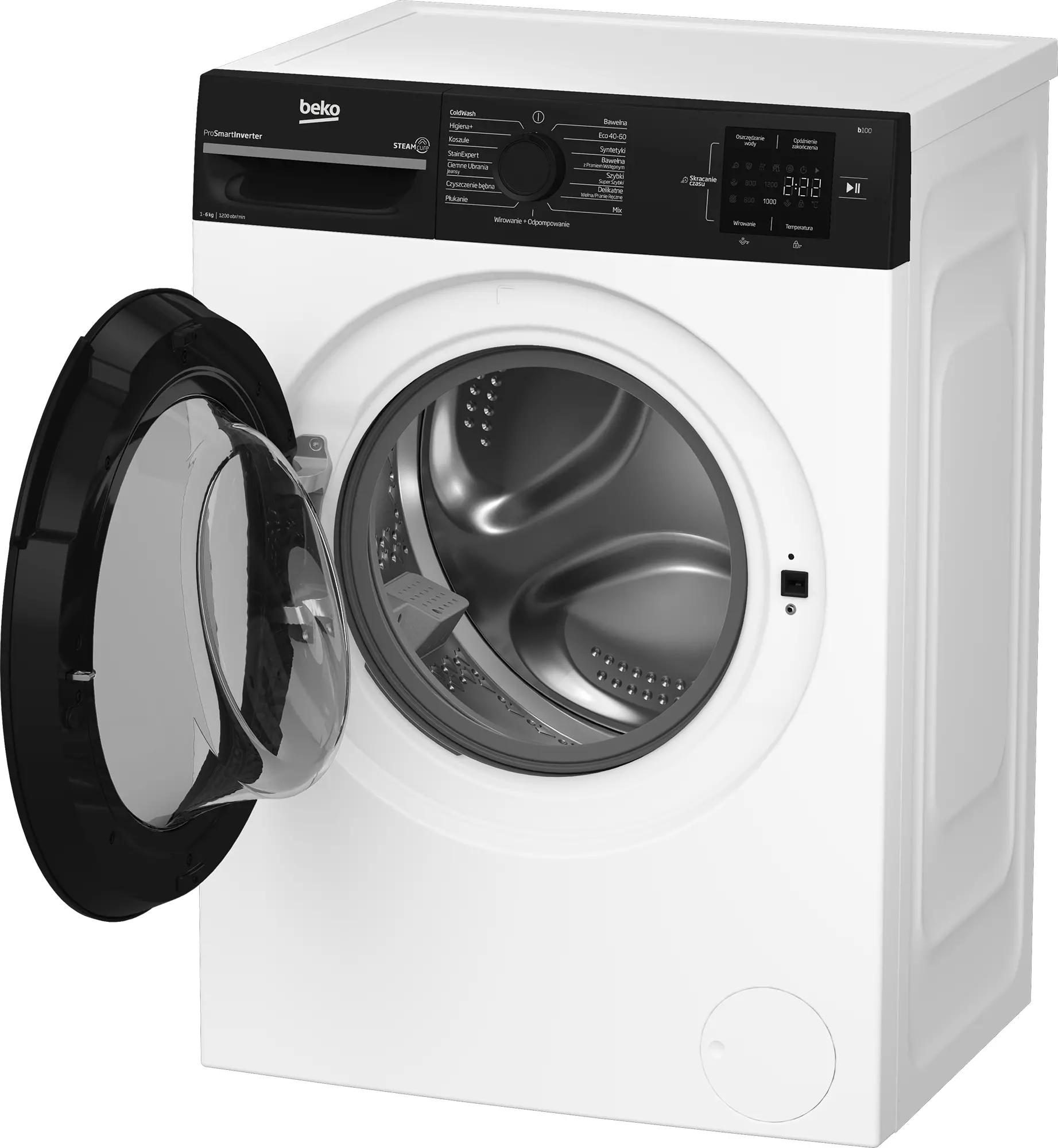 Pralka Beko b100 BM1WFU36235WBPBDC Slim 6kg 1200 obr/min