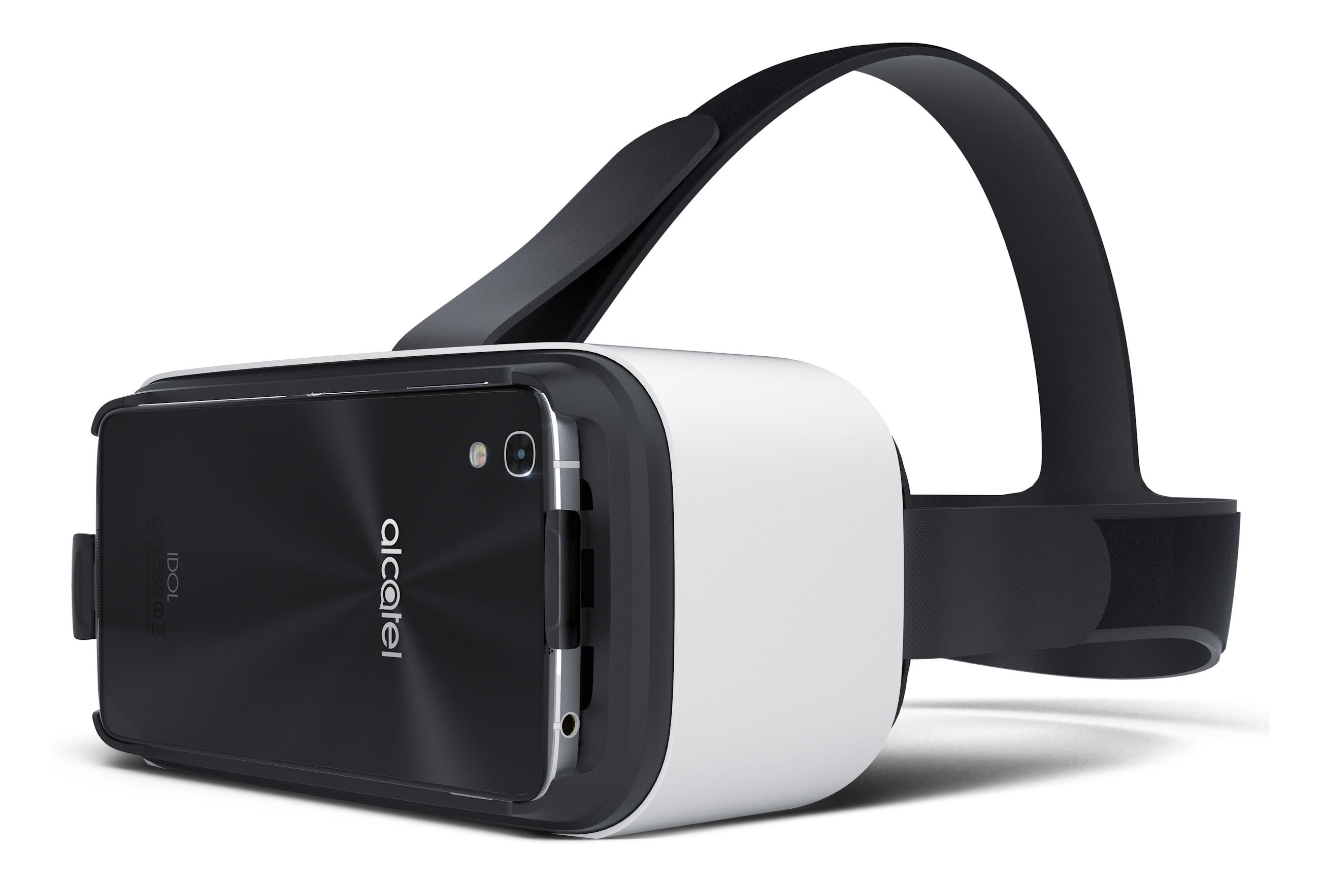 Smartfon ALCATEL Idol 4 (złoty) + okulary VR