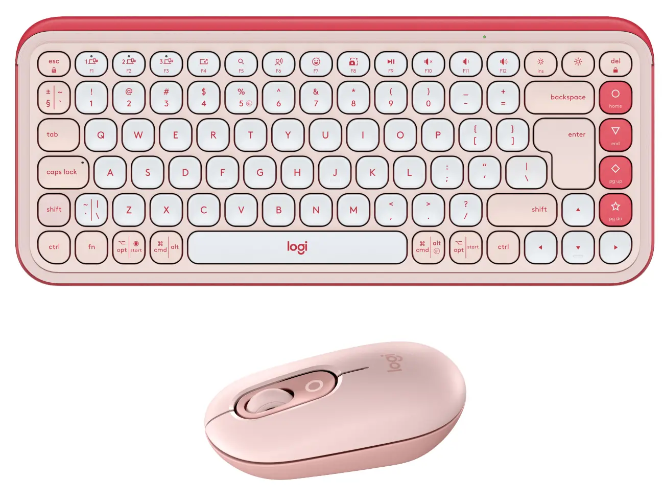 Zestaw Logitech POP Icon Combo Różowy