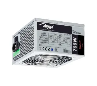 Zasilacz Akyga Basic AK-B1-700 700W Srebrny