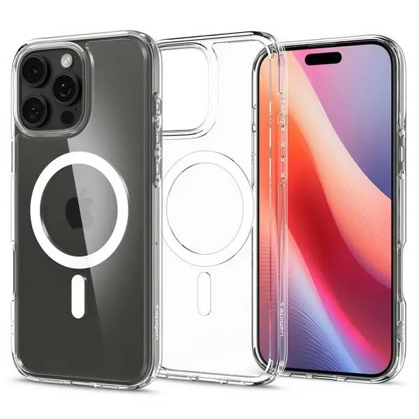 Etui Spigen Ultra Hybrid MAG do iPhone 16 Pro Biały