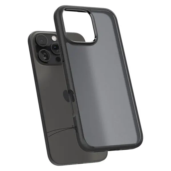 Etui Spigen Ultra Hybrid do iPhone 16 Pro Max Czarny