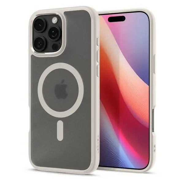 Etui Spigen Ultra Hybrid MagSafe do iPhone 16 Pro Max Beżowy