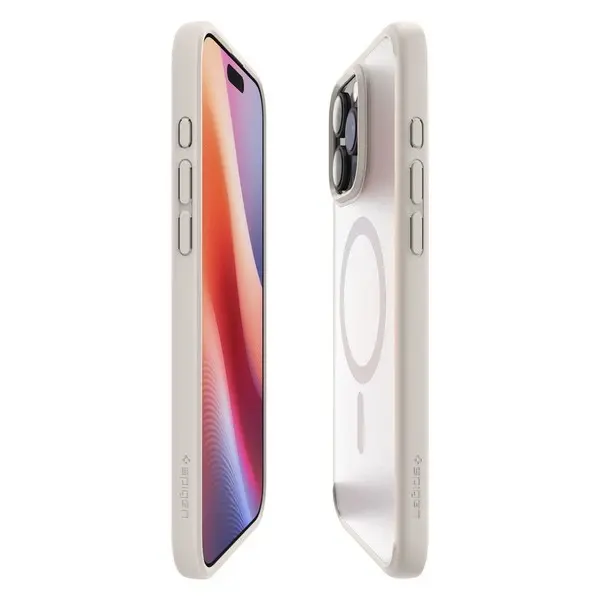 Etui Spigen Ultra Hybrid MagSafe do iPhone 16 Pro Max Beżowy