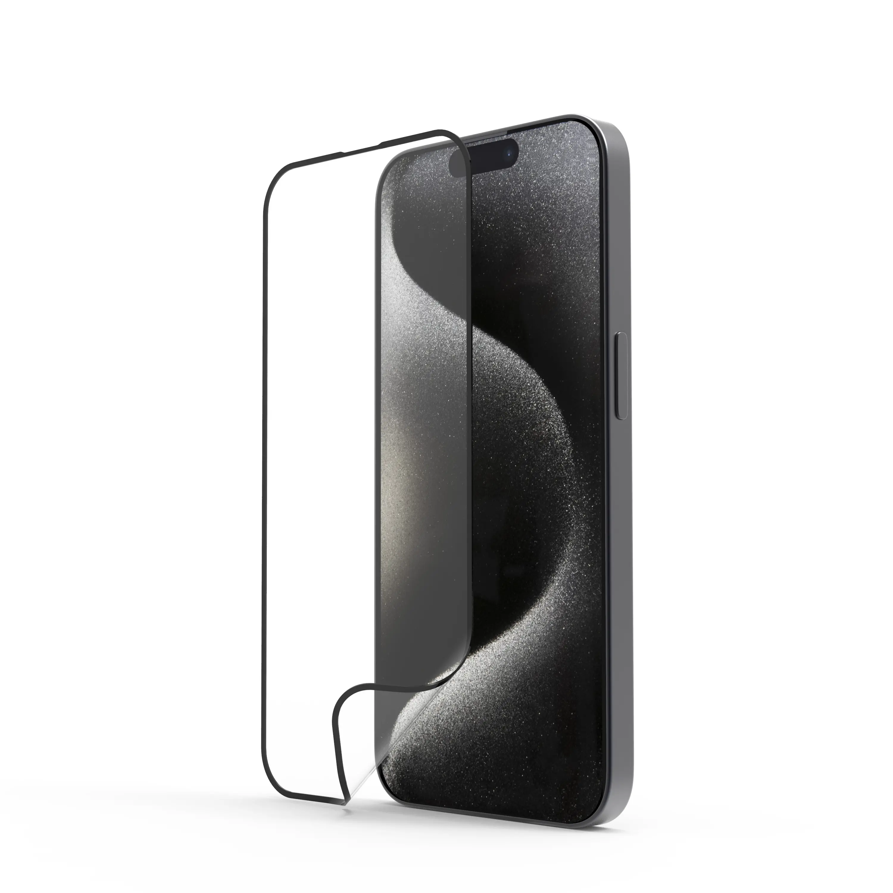 Szkło hybrydowe Hama Super D3O do iPhone 15 Pro