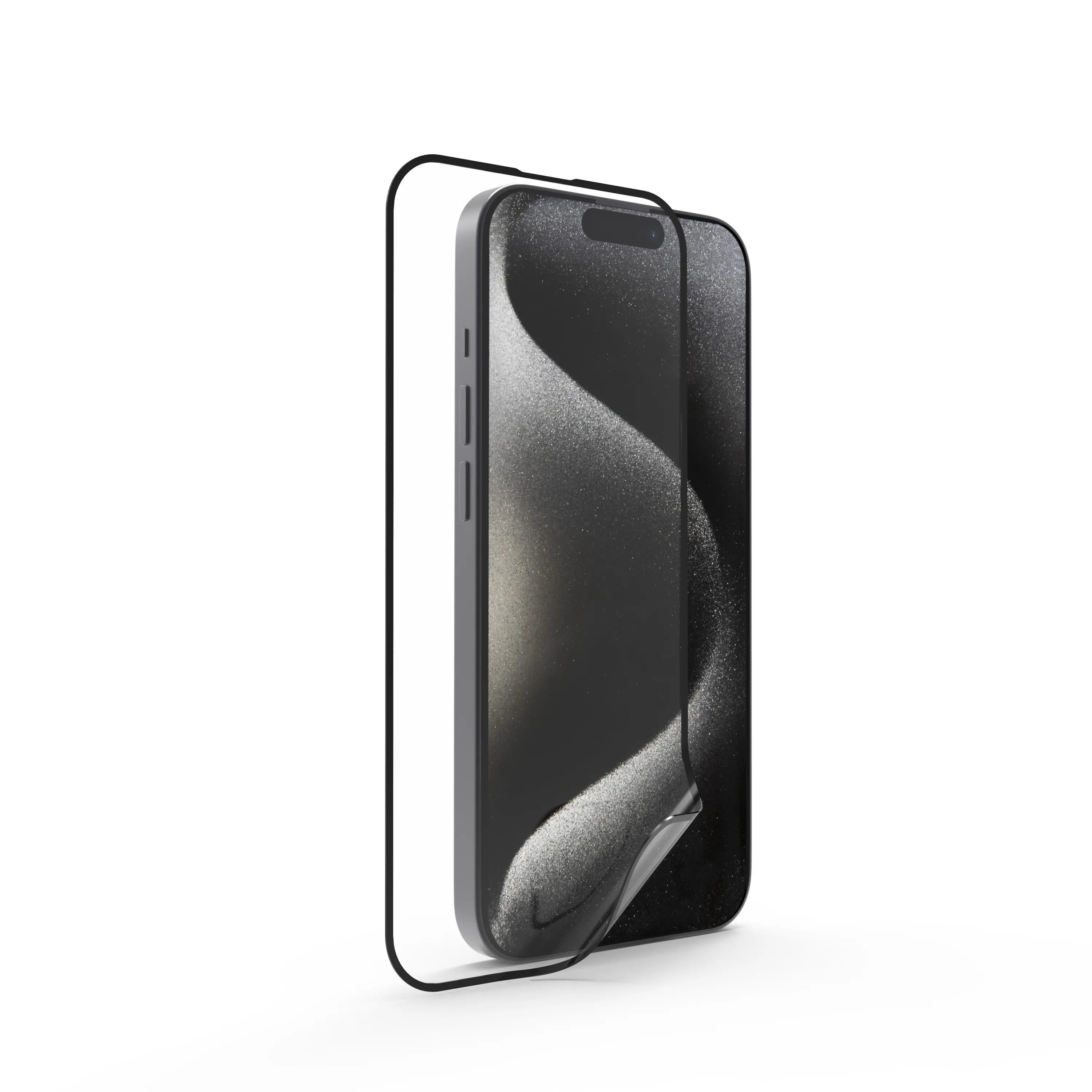 Szkło hybrydowe Hama Super D3O do iPhone 15 Pro