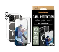 PanzerGlass Bundle 3w1 do iPhone 16 Pro Max Przezroczysty