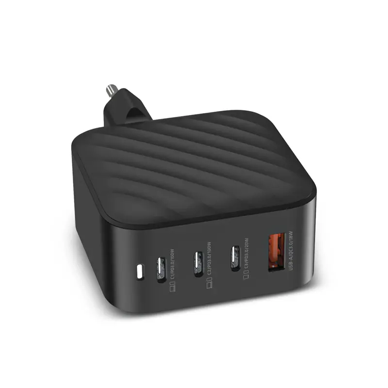Ładowarka sieciowa Xblitz XC3 USB-A 3XUSB-C PD 100W GAN3 Czarny