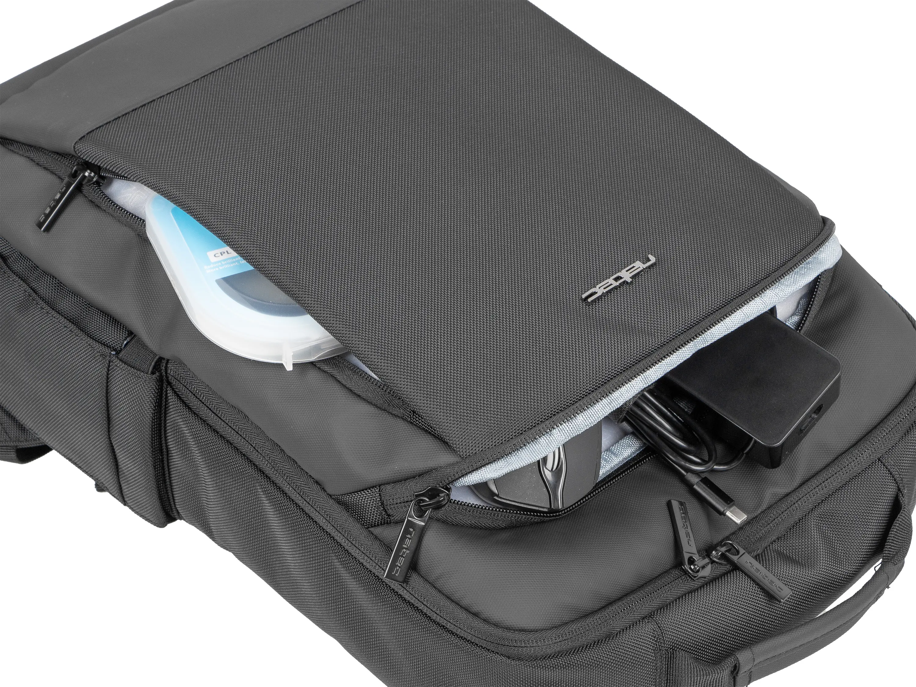Plecak na laptopa Natec Kudu Plus NTO-2237 z Organizerem 15,6" Czarno-szary