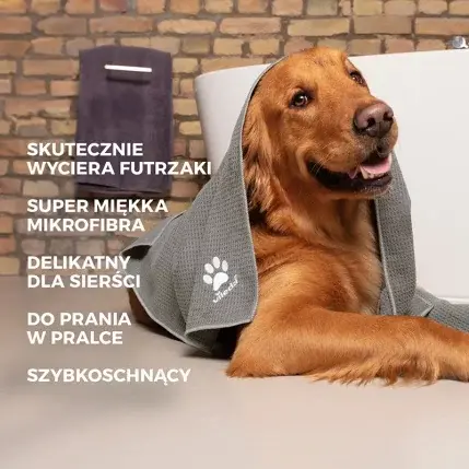 Ręcznik Vileda z mikrofibry dla zwierząt Vileda Pet Pro M