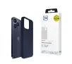 Etui 3mk Silicone Case do iPhone 16 Pro Max Granatowy