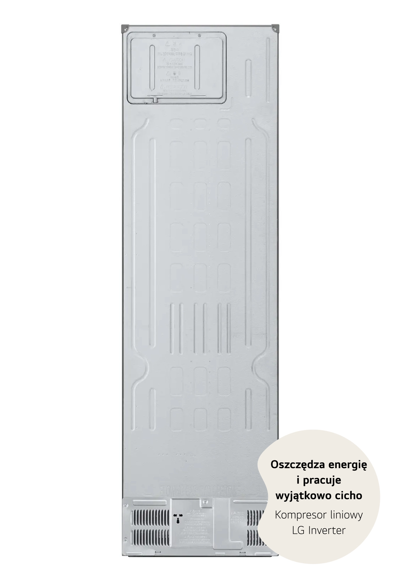 Lodówka LG GBV7280AMB Pełny No Frost 203cm Komora świeżości Inox