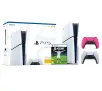 Konsola Sony PlayStation 5 Slim D Chassis (PS5) 1TB z napędem + Dodatkowy Pad Różowy + EA SPORTS FC 25