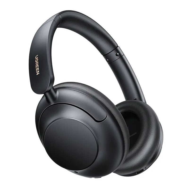 Słuchawki bezprzewodowe UGREEN HP202 HiTune Max5 Hybrid ANC Nauszne Bluetooth 5.0 Czarny
