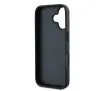 Etui Karl Lagerfeld Monogram Karl&Chaoupette Head Pin do iPhone 16 Plus Czarny