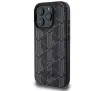 Etui Lacoste Blend Monogram MagSafe do iPhone 16 Pro Czarny