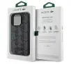 Etui Lacoste Blend Monogram MagSafe do iPhone 16 Pro Czarny