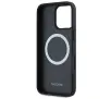 Etui Lacoste Blend Monogram MagSafe do iPhone 16 Pro Czarny