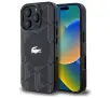 Etui Lacoste IML Blend Monogram MagSafe do iPhone 16 Pro Max Czarny