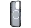 Etui Lacoste IML Blend Monogram MagSafe do iPhone 16 Pro Max Czarny
