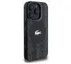Etui Lacoste IML Blend Monogram MagSafe do iPhone 16 Pro Max Czarny