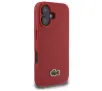 Etui Lacoste Iconic Petit Pique Woven Logo do iPhone 16 Plus Czerwony