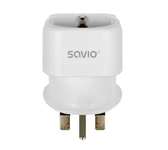 Adapter podróżny Savio AP-04 gniazdo EU - wtyk UK