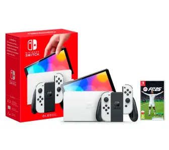 Konsola Nintendo Switch OLED Biały + EA SPORTS FC 25