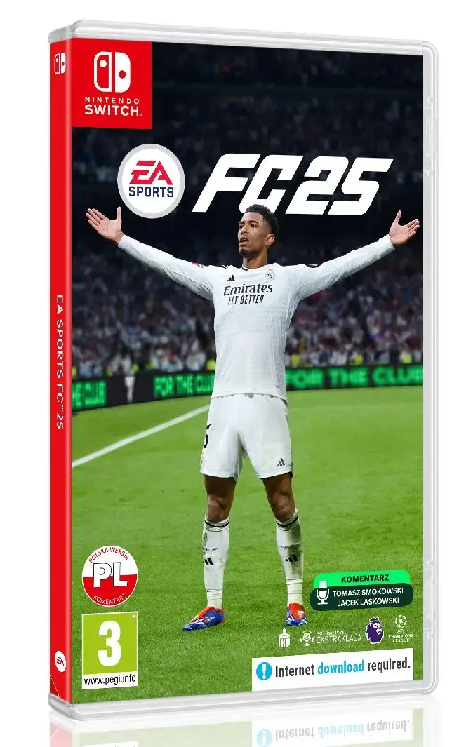 Konsola Nintendo Switch OLED Biały + EA SPORTS FC 25