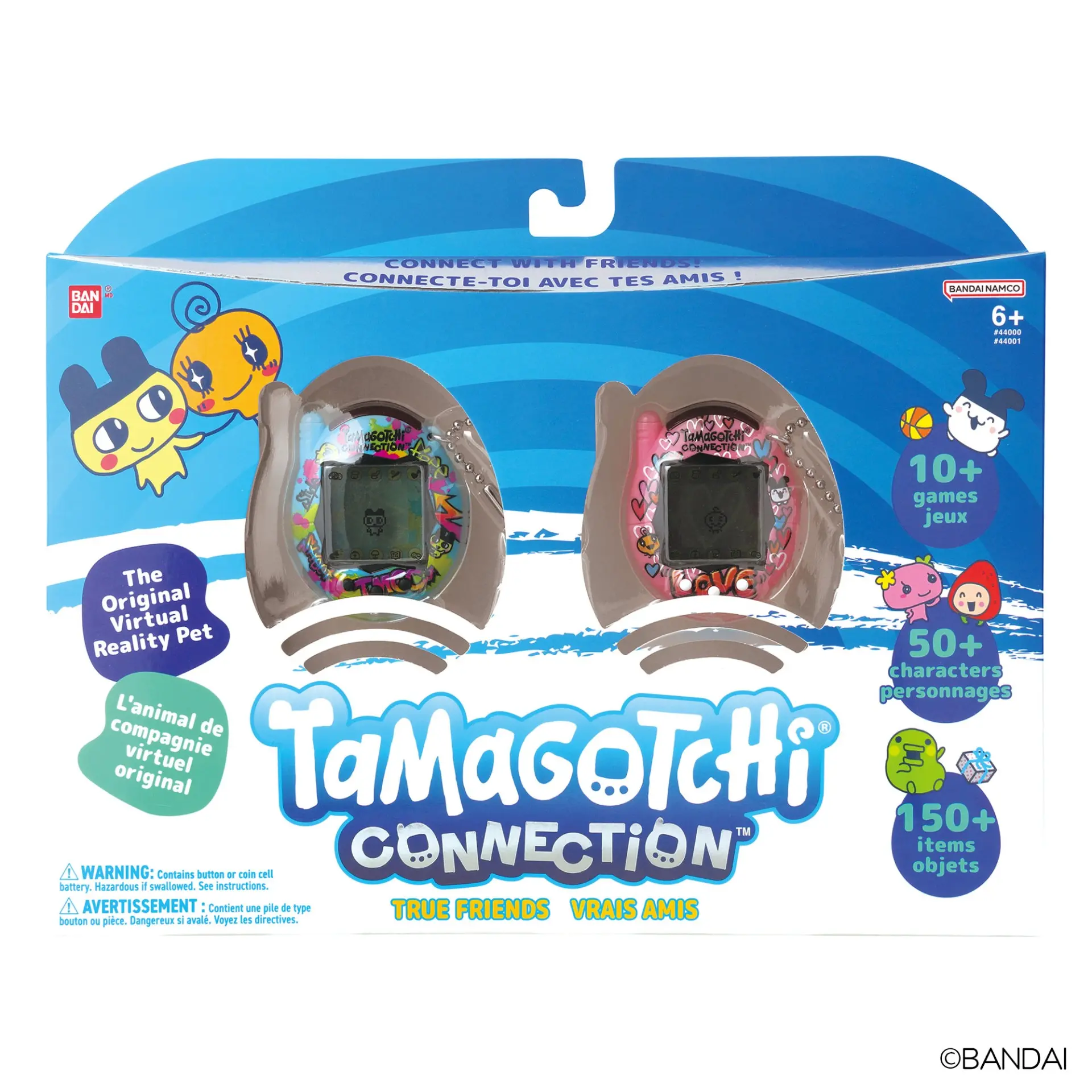 Konsola Bandai Tamagotchi Connection Blue Graffiti / Pink Graffiti