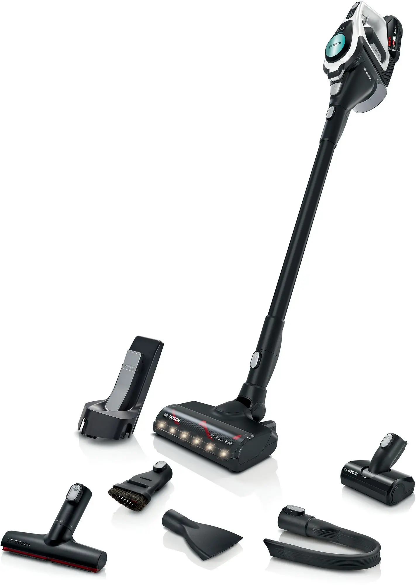 Bosch Unlimited Gen2 Serie 8 ProHygienic BCS8215HYG 45min Wymienny akumulator Mini elektroszczotka