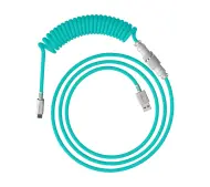 HyperX Spiralny 1,37m Zielono-biały