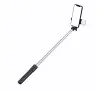 Selfie stick Hurtel WR1YXS 0,71m z lampką Czarno-srebrny
