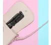 Selfie stick Hurtel WR1YXS 0,71m z lampką Czarno-srebrny