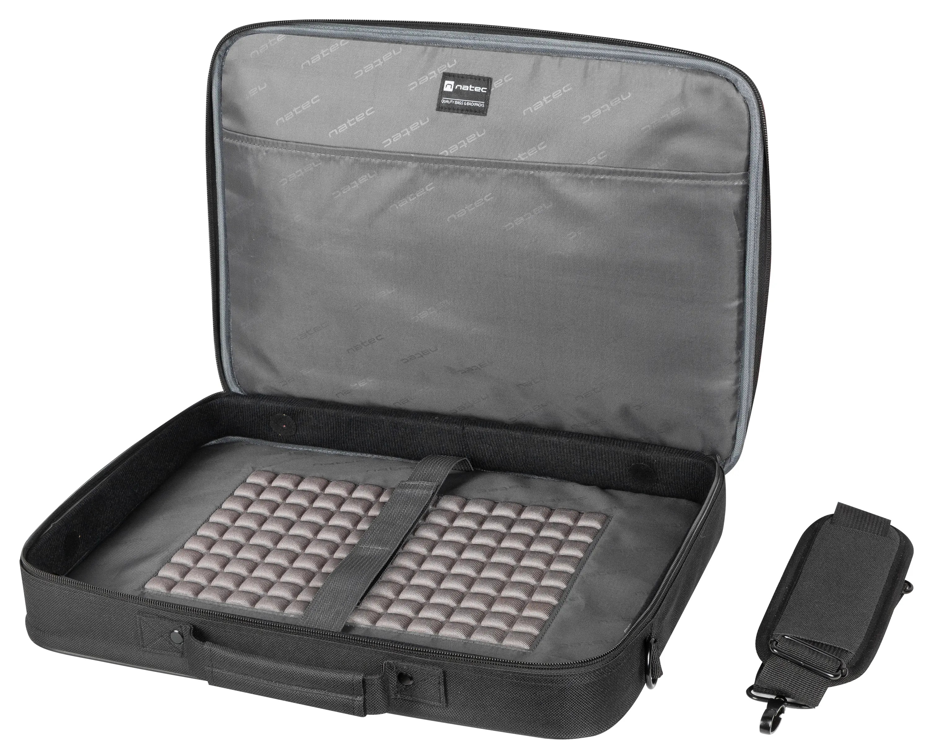 Torba na laptopa Natec Boxer Lite 15,6" Czarny