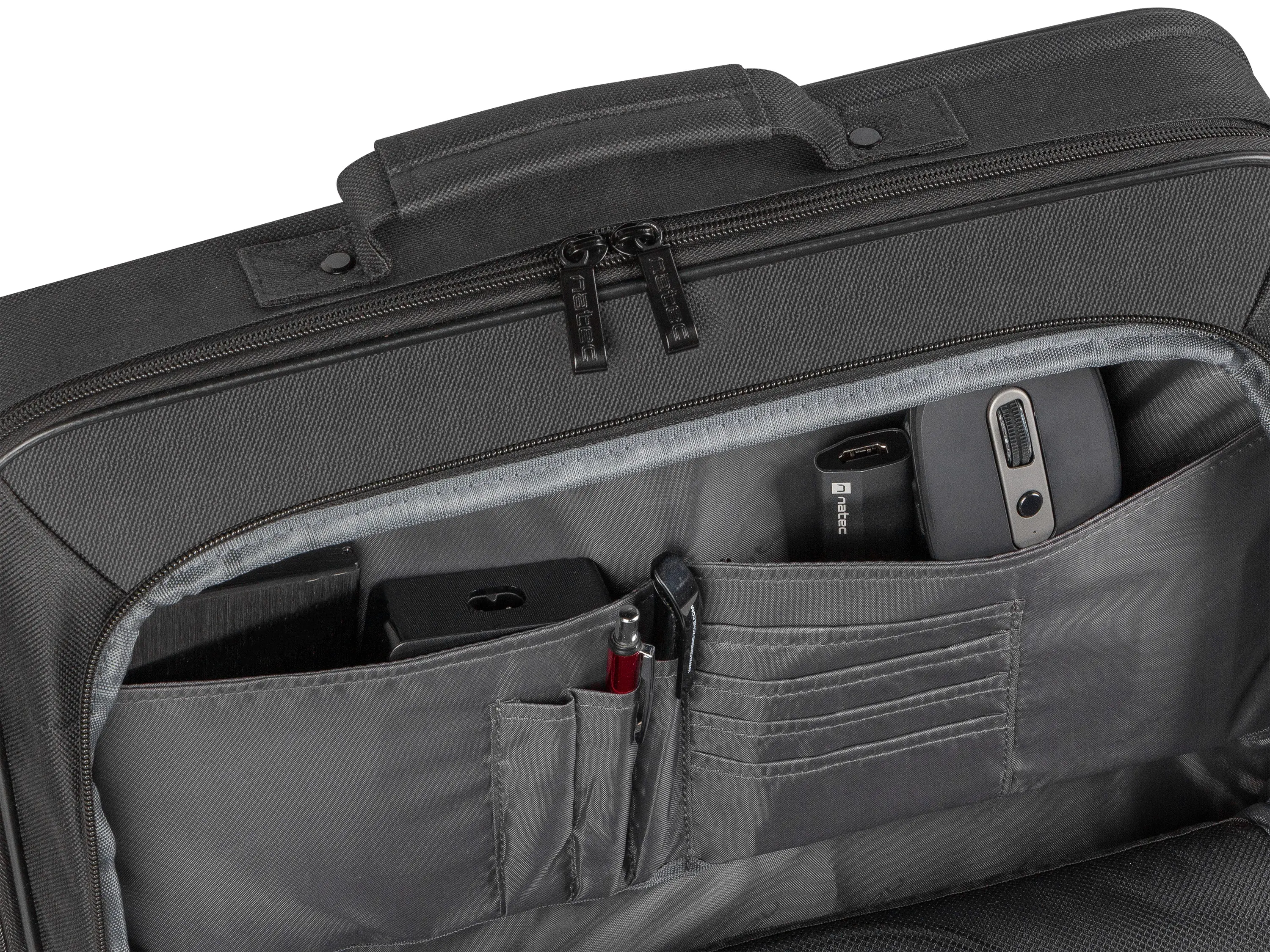 Torba na laptopa Natec Boxer Lite 15,6" Czarny