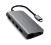 Hub USB Satechi ST-TCMM8PAM Type-C Multimedia Adapter Szary