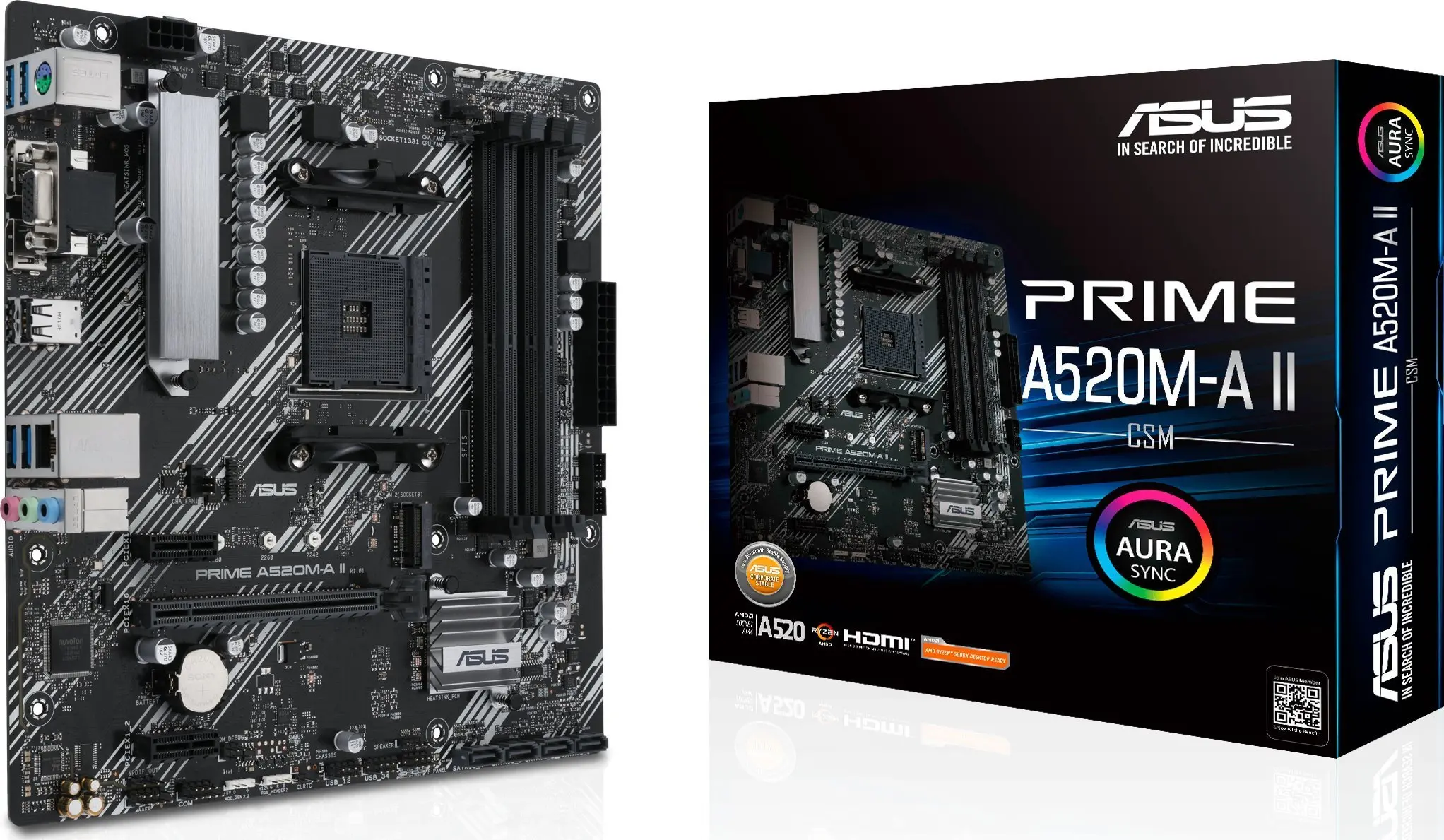 Płyta główna ASUS PRIME A520M-A II/CSM