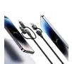 Kabel USAMS 2xUSB-C/USB/Micro-USB/ Lightning 6w1 100W PD Fast Charge 2m Czarny