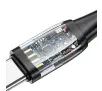 Kabel USAMS 2xUSB-C/USB/Micro-USB/ Lightning 6w1 100W PD Fast Charge 2m Czarny