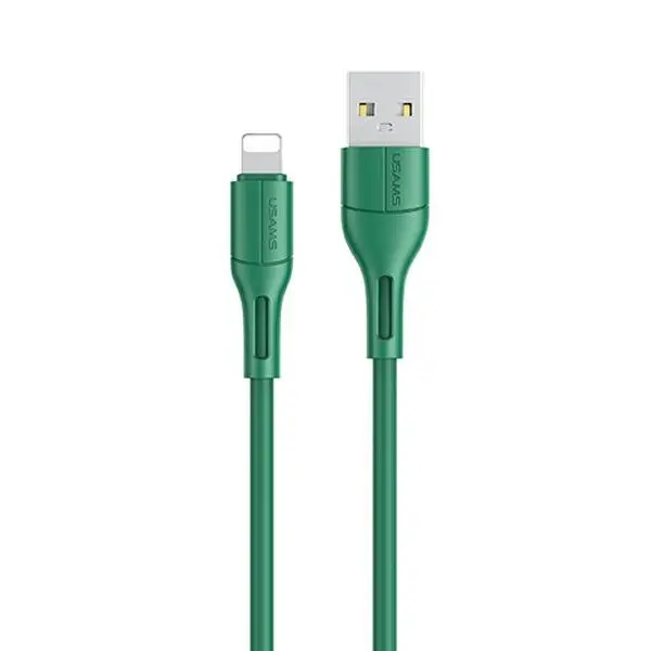 Kabel USAMS USB do Lightning 2A Fast Charge 1m Zielony