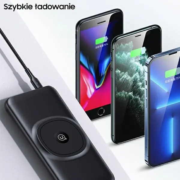 Powerbank USAMS PB62 10000mAh PD 20W Czarny