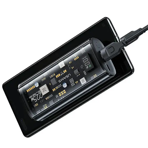 Powerbank USAMS US-CD189 9000mAh PD 22,5W Czarny