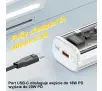 Powerbank USAMS US-CD189 9000mAh PD 22,5W Biały